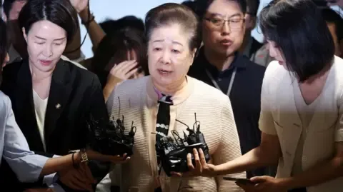 Disputed Church Head Denies Gift-giving Claims Against Ex-South Korea President's Wife