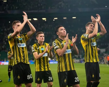 The Kazakh Side’s Historic Trip Finishes in Setback Against Sporting